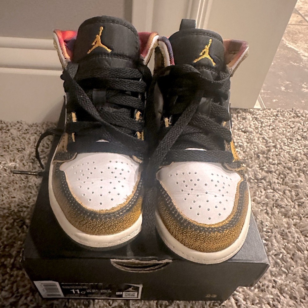 Jordan 1 Mid Little Boys